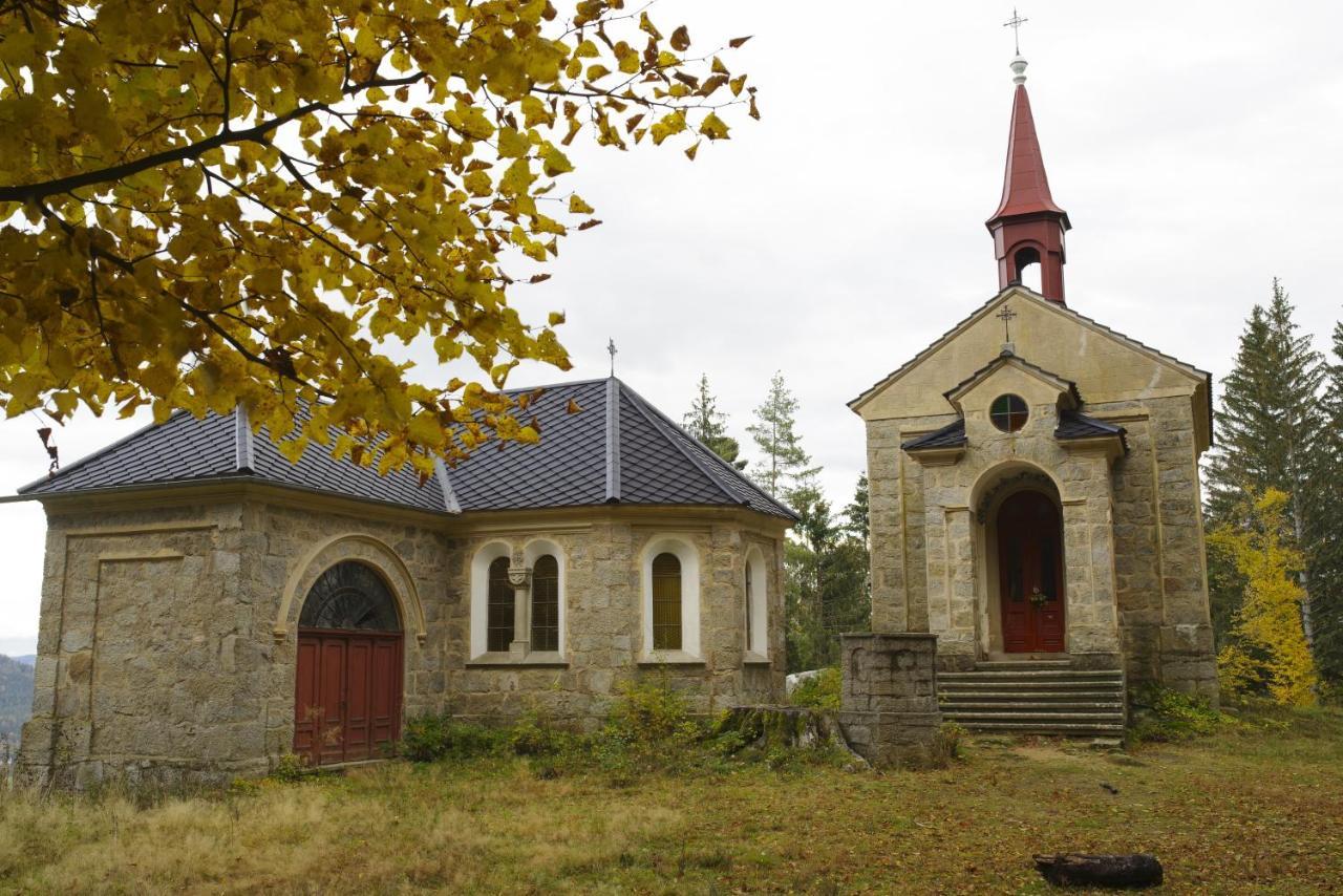 Penzion U Candru Vyšší Brod Esterno foto