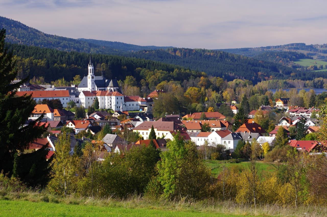 Penzion U Candru Vyšší Brod Esterno foto