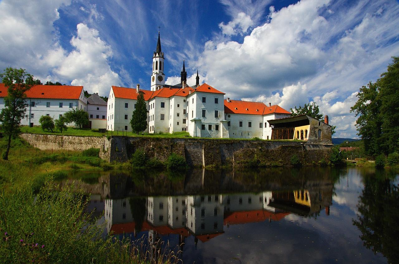 Penzion U Candru Vyšší Brod Esterno foto