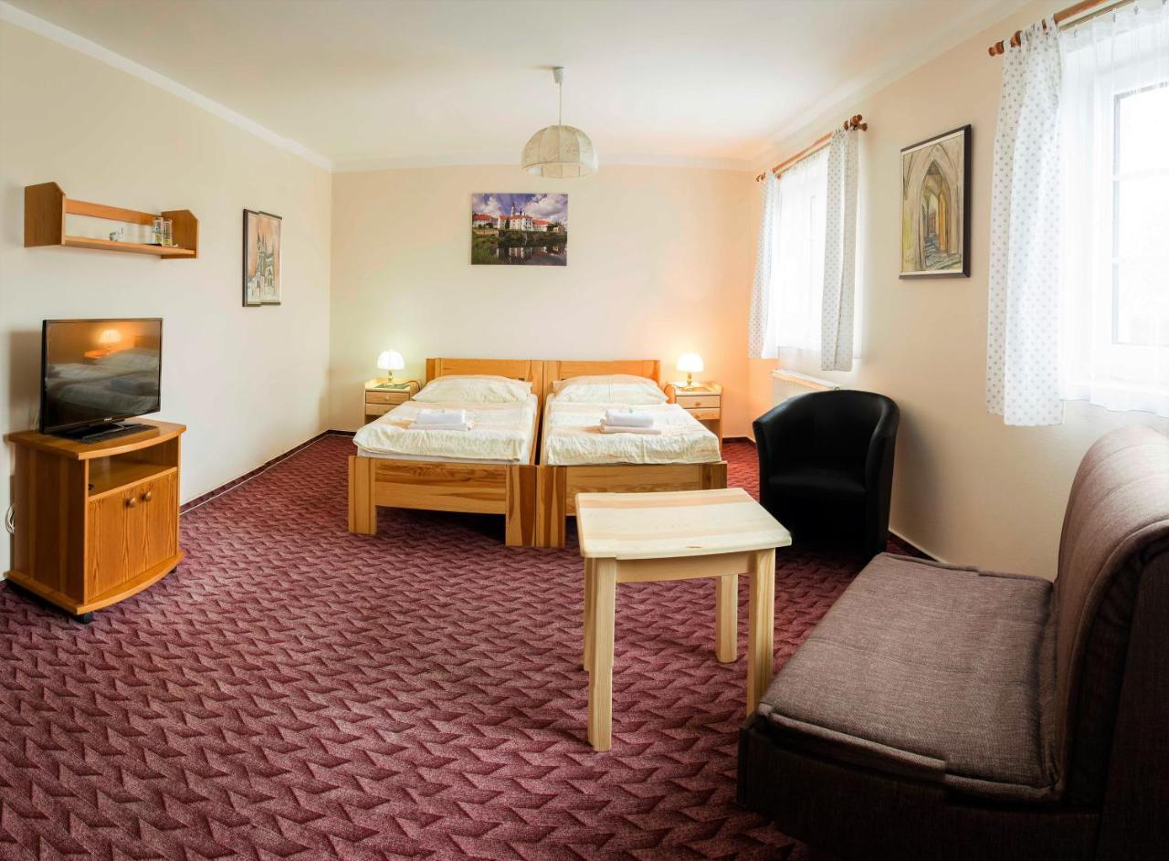 Penzion U Candru Vyšší Brod Esterno foto